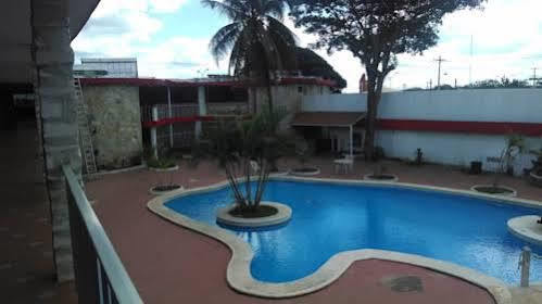 Hotel Posada Maya Merida Bagian luar foto
